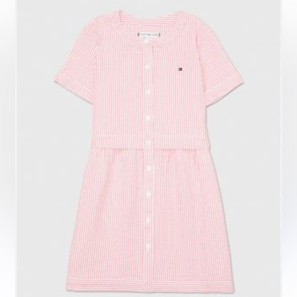 Tommy Hilfiger seersucker shirt dress